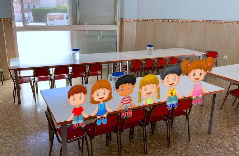 Menú de comedor: mes de enero de 2025