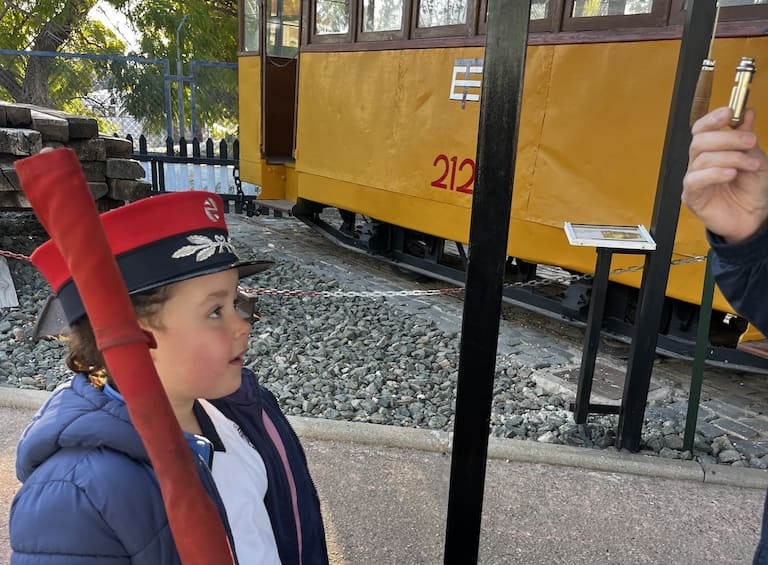 Salida 1º Primaria al Museo del Ferrocarril