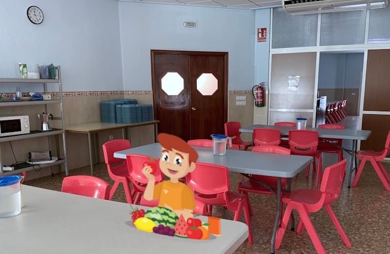 Menú de comedor: mes de abril de 2025