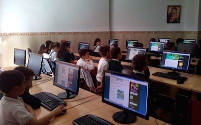 Alumnos de 1º de Primaria y las TIC, abril 2015