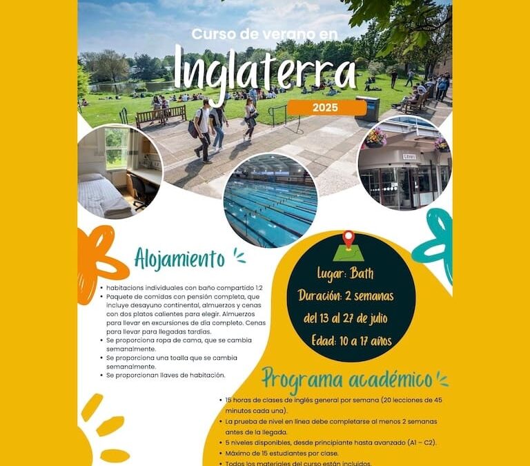 Rectificado: Mañana, jueves, 30 de enero, nueva reunión informativa viaje a Inglaterra