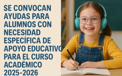 Solicitud de Becas para alumnado con necesidad de apoyo educativo, curso 2025/26