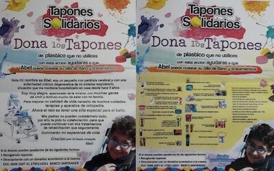 Recordatorio, también en verano, dona tus tapones de plástico para Abel