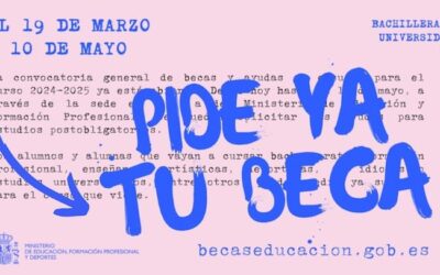 Hora de solicitar una BECA de estudios, ¡que no se te pase!