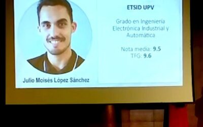 Julio Moisés, exalumno del Colegio, premio TESLA al mejor expediente académico
