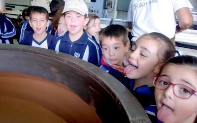 Excursión de 1º Primaria: fábrica de chocolate y Cuevas de Canelobre