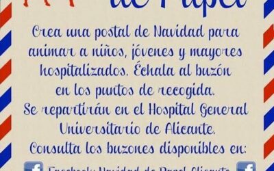 Preciosa iniciativa, felicita la Navidad a personas hopitalizadas