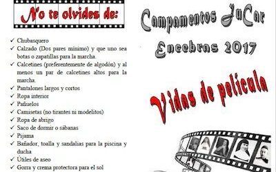 Campamentos de verano JUCAR 2017