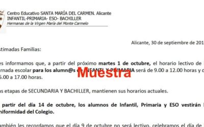 Circular mes de octubre 2019