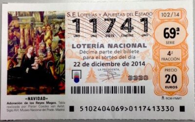 Décimos lotería Navidad pro viaje fin de curso