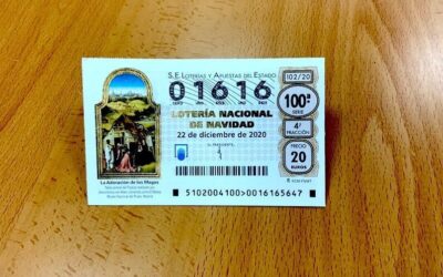Os presentamos nuestro número de lotería del Colegio, Navidad 2020