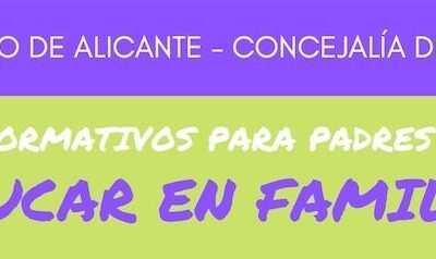 Cursos del Ayuntamiento de Alicante: Educar en familia