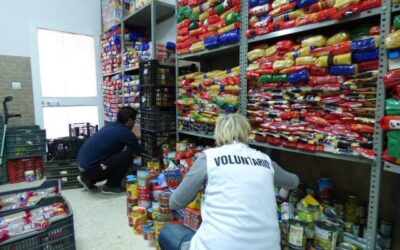 Hoy es la recogida de alimentos para Cáritas