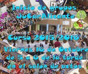 Grupos JUCAR: Inicio de curso 2015-16