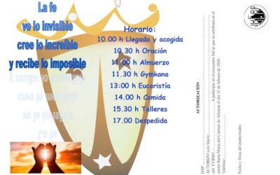 Próximo encuentro de JuCar, alumnos de 1º y 2º de ESO