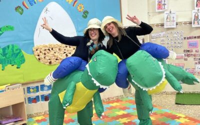 PEQUEÑOS CARMELITAS: Proyecto y taller de madres «Los dinosaurios» 4 años B
