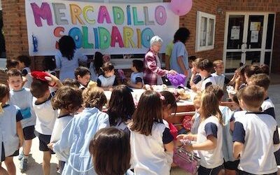 Mercadillo solidario también en Ed. Infantil, mayo 2015