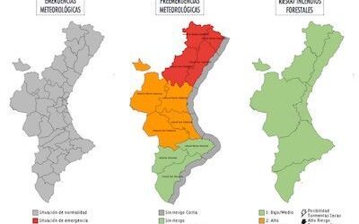 Sin riesgo por precipitaciones, jueves 18 de octubre de 2018