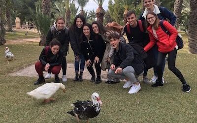Prácticas en la UA, alumnos de 2º Bach de Química