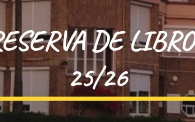 Formulario para la reserva de libros, solo para alumnos de reciente incorporación