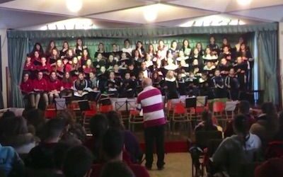 Coro, Festival de Villancicos, Navidad 2014